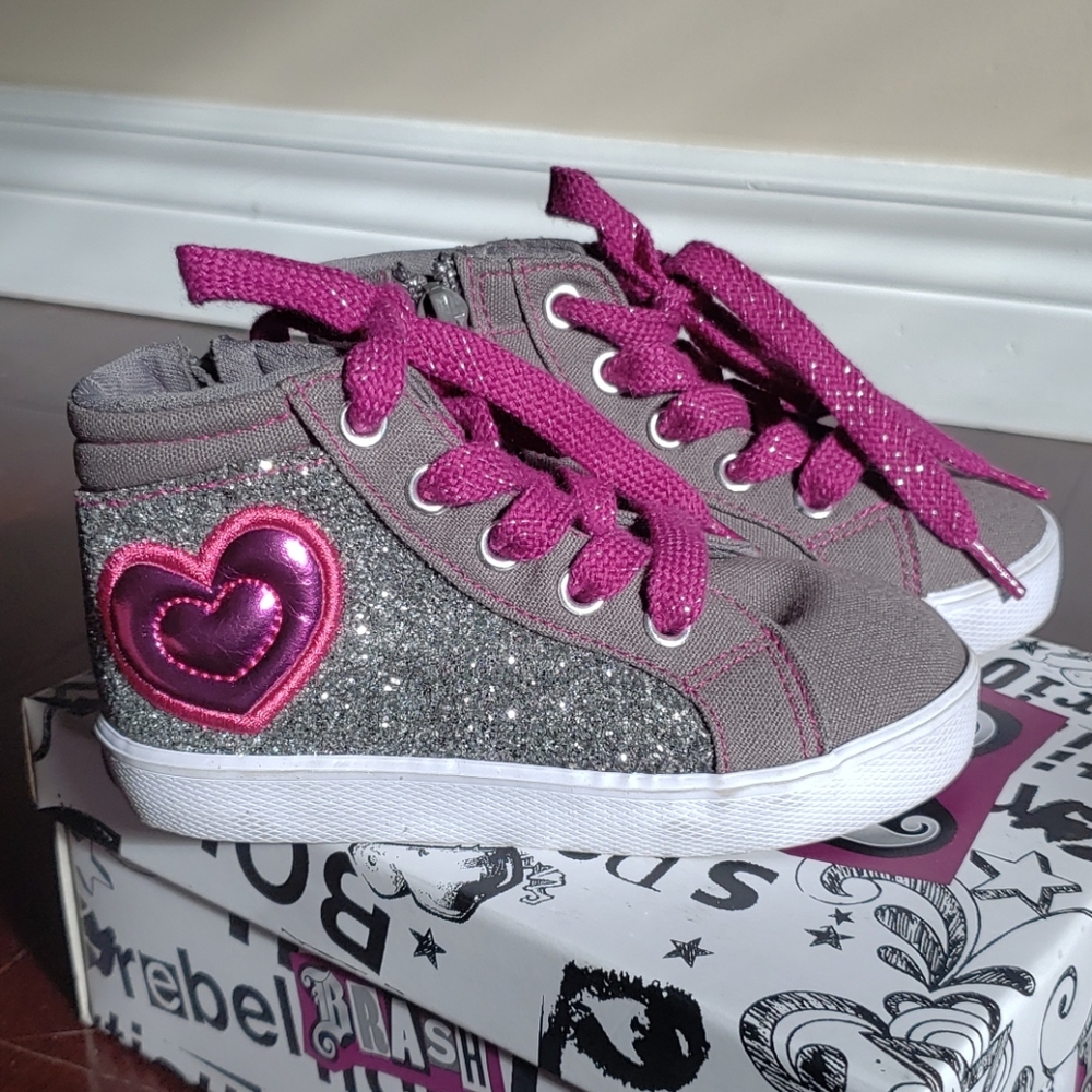 Brand New Toddler Girl Boots Side Zipper